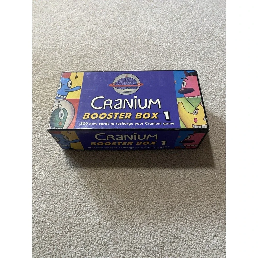 Cranium Booster Box 1 Set of 800 New Cards 2002 Expansion Pack